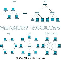 Star topology Vector Clipart Royalty Free. 13 Star topology clip art ...