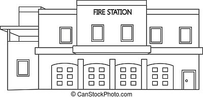 Fire station Vector Clip Art EPS Images. 2,117 Fire station clipart ...