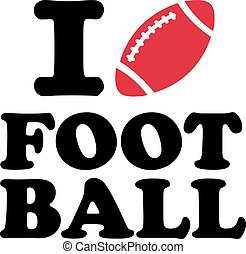 Love football Clipart Vector and Illustration. 848 Love football clip ...