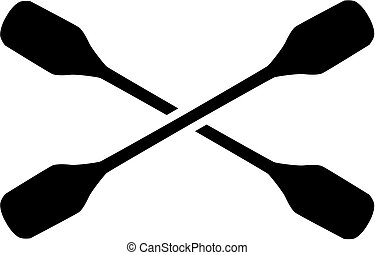 Crossed paddles Vector Clipart Illustrations. 130 Crossed paddles clip ...