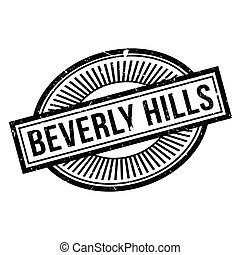 Vector Illustration of Beverly Hills sign - Vector illustration of ...