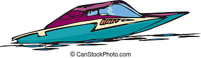 Powerboat Clipart Vector Graphics. 283 Powerboat EPS clip art vector ...