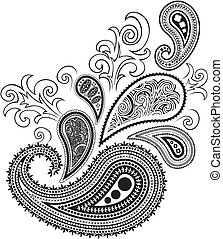 Paisley Vector Clipart Illustrations. 29,943 Paisley clip art vector ...