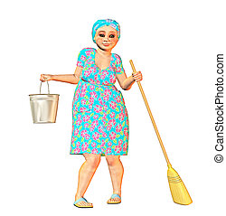 spring cleaning clipart