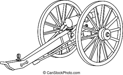 Civil War Gatling Gun Blueprints