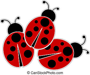 Ladybug Vector Clip Art Illustrations. 9,976 Ladybug clipart EPS vector ...