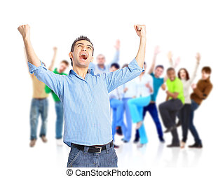 Cheering Stock Photo Images. 81,844 Cheering royalty free pictures and