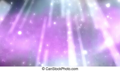 Pink to blue gray beams of light and particles looping animated background.  Looping pink blue gray beams of light and | CanStock