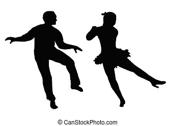 Dance step Illustrations and Clip Art. 1,095 Dance step royalty free ...