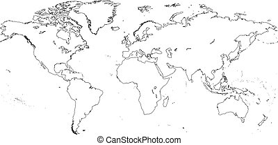 Continents Vector Clipart EPS Images. 43,475 Continents clip art vector ...