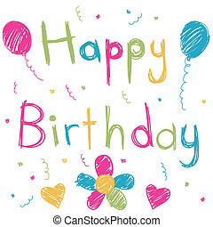 Happy birthday girl cartoon Stock Photo Images. 7,937 Happy birthday ...